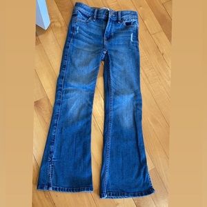 High rise flare jeans